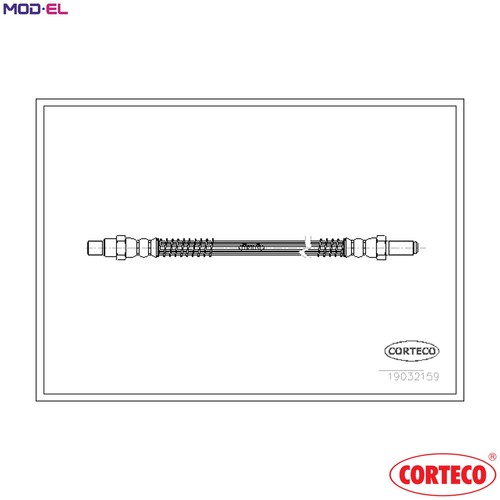 Brake hose 19032159 - 19032159, for