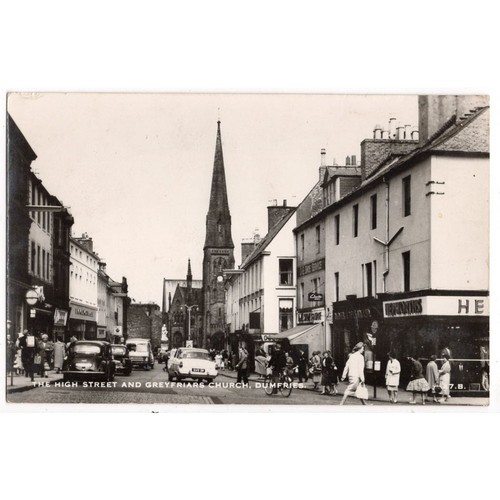 Dumfries high street and - dumfries,