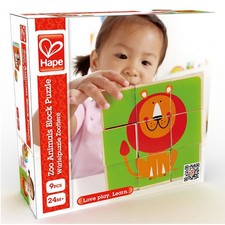 Hape Zoo Animals 9 Block
