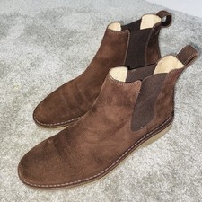 Loake Nevada Brown Suede Chelsea Ankle Derby Dealer Slip On Dealer Boots UK 8