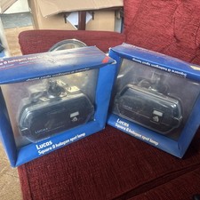 PAIR OF LUCAS SQUARE 8 FOG AND