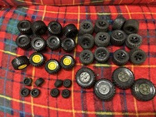 Meccano wheels and tyres x 36