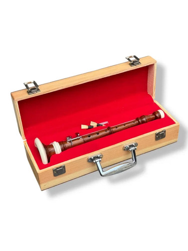 Brown bombard chanter - bombard,