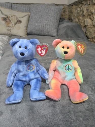 Beanie babies peace bundle - beanie,