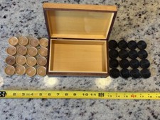 Vintage Draughts Set 16 Each