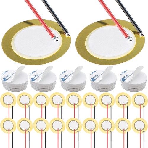 27mm piezo discs with - with, 3.93"