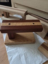 Handmade Mahogany And White