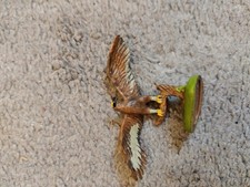 Rare britains zoo animal plastic eagle wings outspread vintage 1 to 32 scale