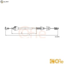 ACCELERATOR CABLE 11.0272 FOR