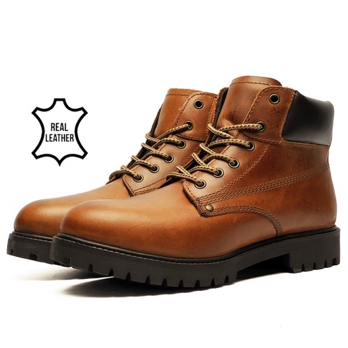 Real leather oaktrak baxter - leather,