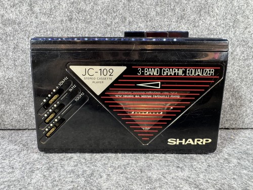 Sharp 102 stereo cassette - jc-102,