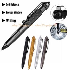 Emergency Pen Survival Window Glass Breaker Tool Tungsten Steel Head