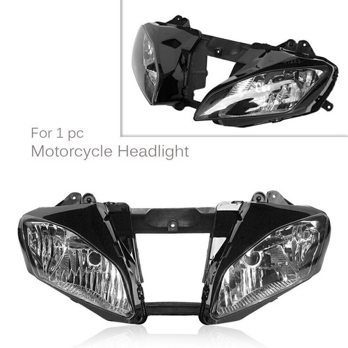 Motorcycle front headlight - front,