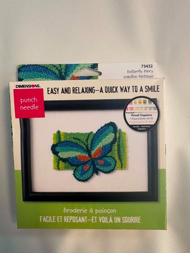 Butterfly punch needle kit