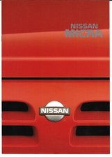 Nissan Micra 1992 UK Market 8pp Sales Brochure 1.0 1.2 L Super LX SLX Super S
