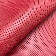 Semi Perforated Faux Leather