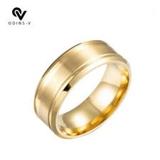 8mm Men Women Couple Titanium
