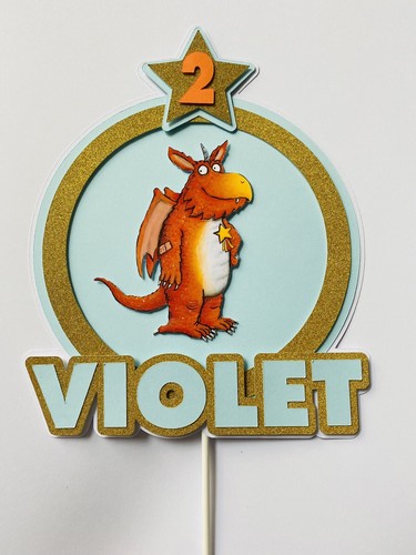 Handmade zog cake - cake, topper