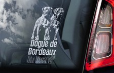 DOGUE DE BORDEAUX Car Sticker