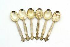 6 coffee spoons Acanthus Georg Jensen 925 sterling silver silver coffee spoon 