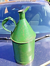 OIL CAN KAYES RARE VINTAGE UNUSUAL CORRUGATED PETROL GAS FUEL GASOLINE GARAGE