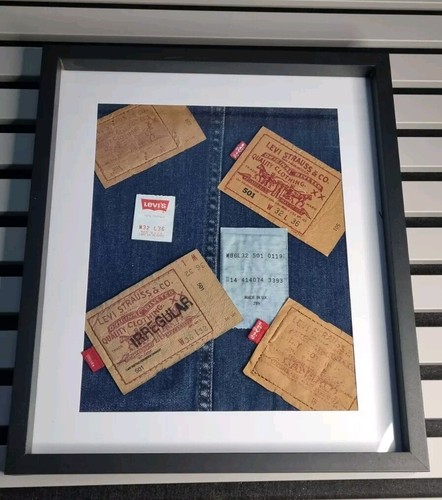 Retro levi jeans logo back - retro,
