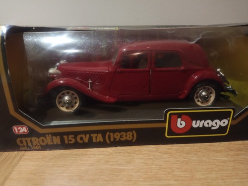 Burago citroen 15cv - ta, 1938