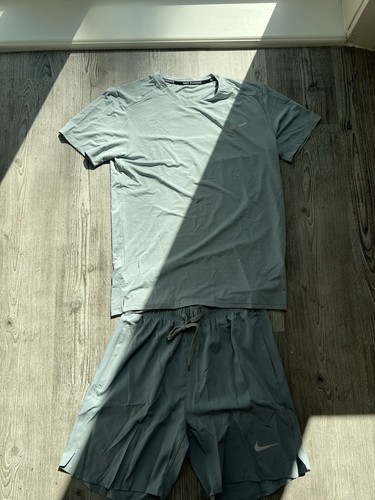 Grey nike miller short set - short,