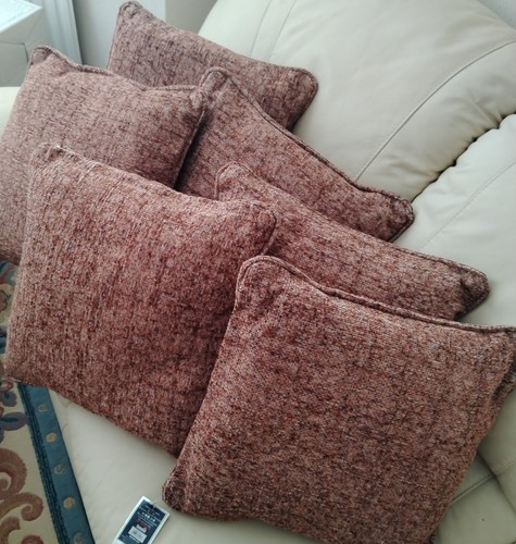 Mirabelle woven cushions x6 - woven,