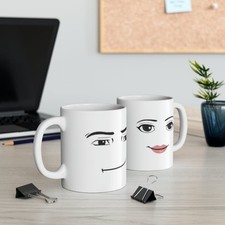 Funny roblox meme mug both - mug, (both