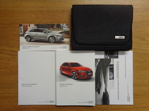 Audi owners handbook - audi, a3/s3