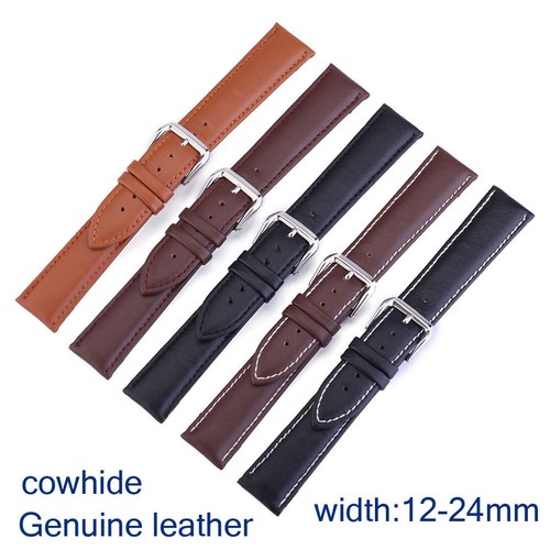 24mm calfskin leather strap - 10-24mm,