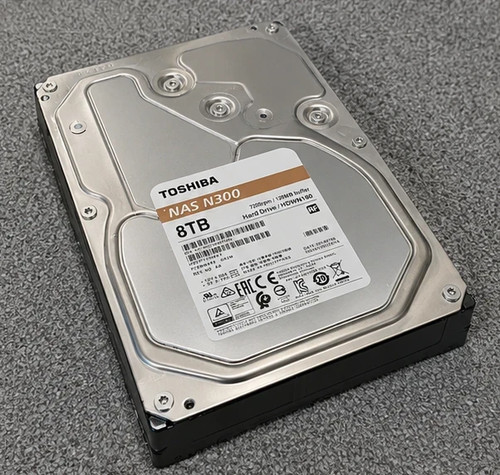 Toshiba n300 8tb nas - toshiba, hdd
