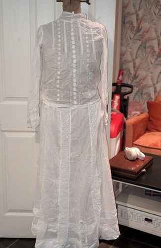 Antique edwardian white garden - edwardian,