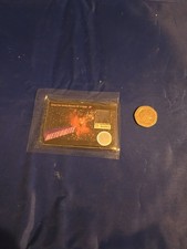 Meteorite card, stardust from Namibia/Botswana SRC19 meteor. Sealed