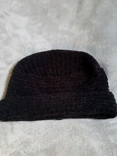 Soft Wooly knitted Black