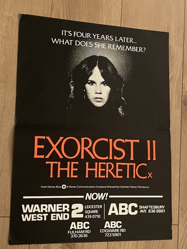 The exorcist rare 1977 london - rare,