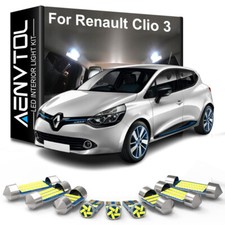 16PCS LED Interior Light Bulb Kit For Renault Clio MK3 2006-2010 2011 2012
