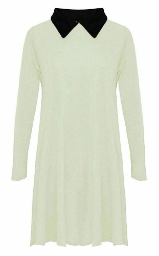 Womens peter pan swing dress - womens,