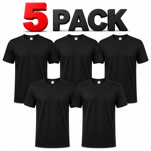 Pack mens 100 cotton plain - mens, 100%