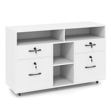 COSTWAY File Cabinet Mobile