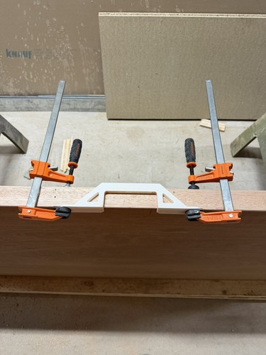 44mm fire door - hinge, jig