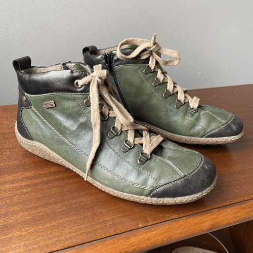 Remonte leather lace - remonte, ankle