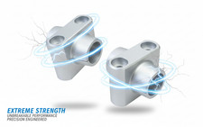 Alloy Handlebar clamps for