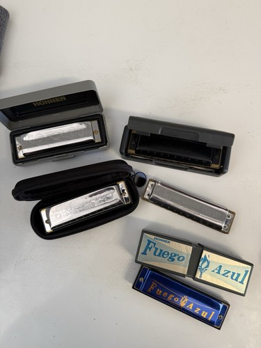 Hohner harmonica set - harmonica,