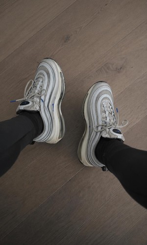 Nike air max silver blue - nike, 97