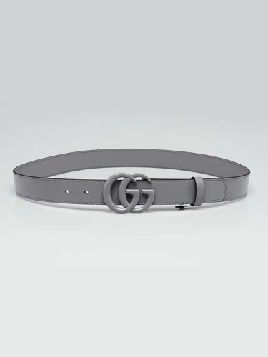 Gucci grey smooth leather - smooth,