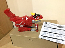 Power Rangers Dx TRex Red Dino Charge Morpher  + 1+ Charger + Instructions V.VGC