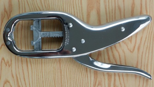 Vintage chrome crackerjack nut - chrome,