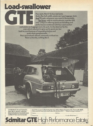 Reliant scimitar gte original - reliant,